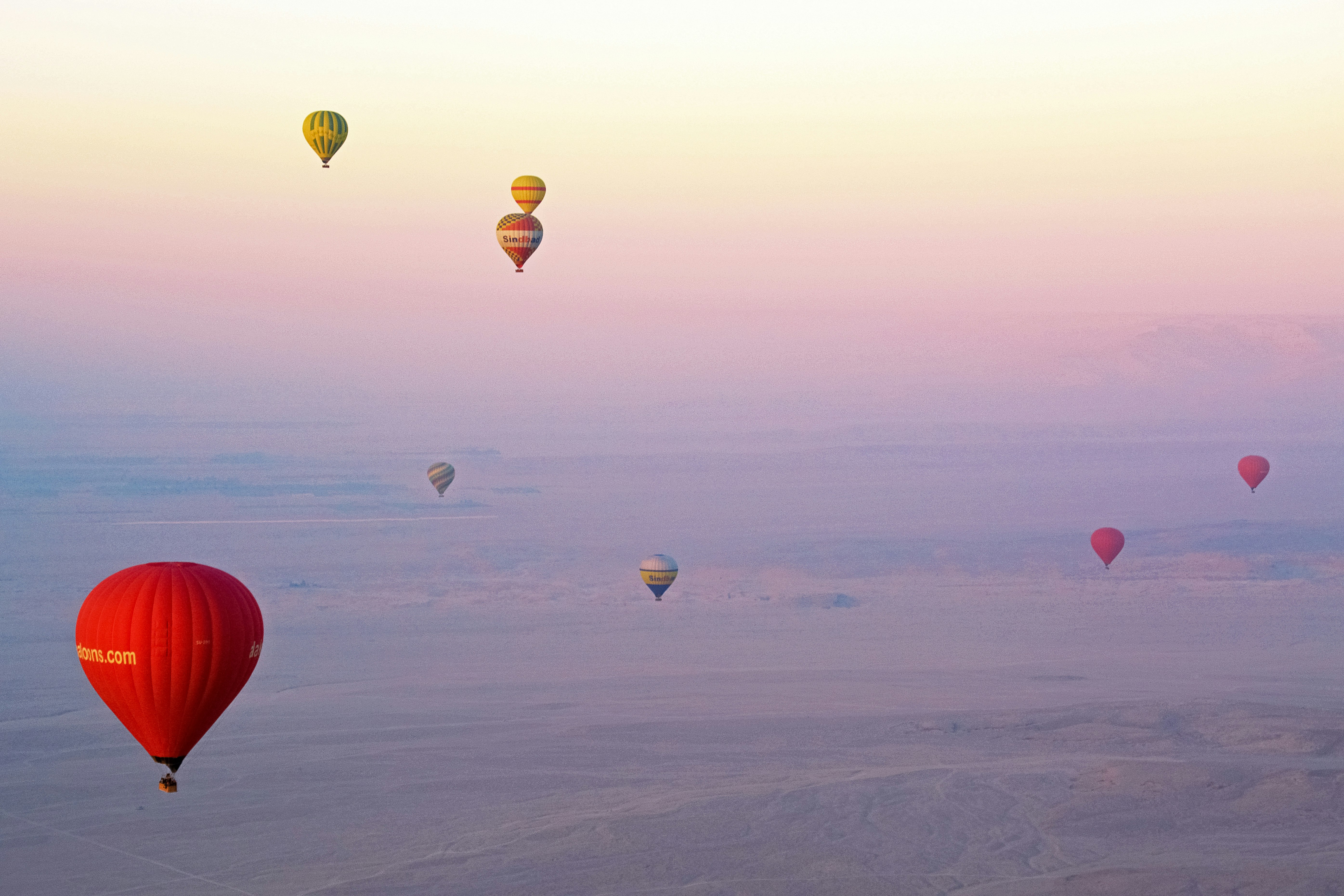 hot air balloons in the sky during daytime